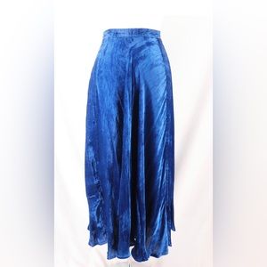 Vintage 1970’s Saint Laurent Rive Gauche Bias Cut Velvet Skirt